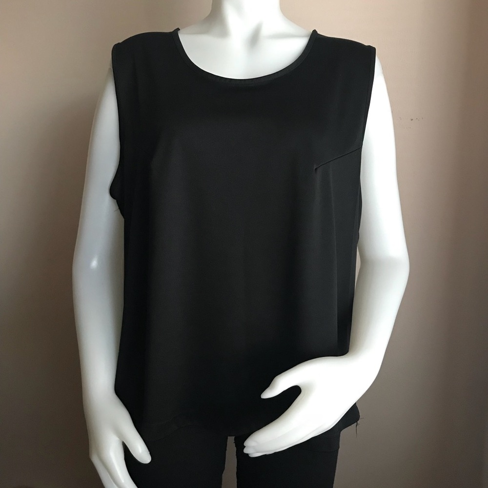 Black tank top